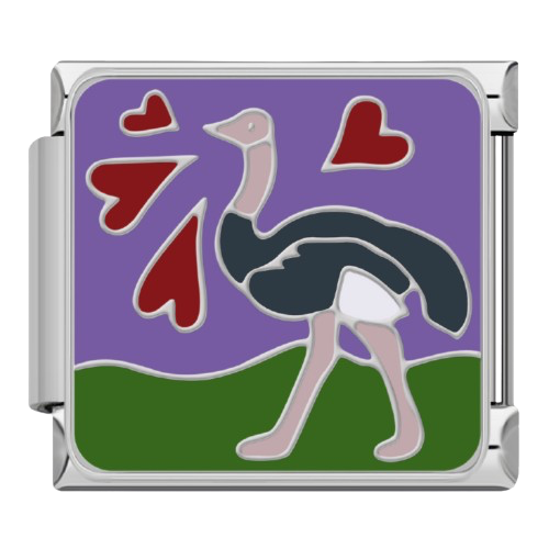 CHARM ANIMAL AVESTRUZ
