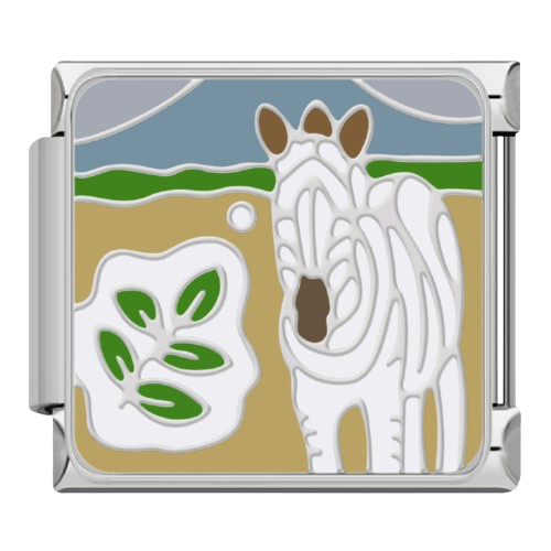 CHARM ANIMAL ZEBRA