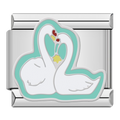 CHARM ANIMALES CISNES
