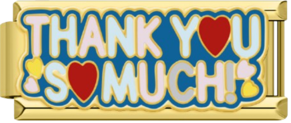 CHARM LARGO THANK YOU