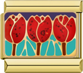 CHARM FLOR TULIPANES ROJOS
