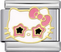 CHARM HELLO KITTY ROCKSTAR