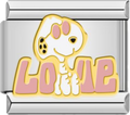 CHARM SNOOPY LOVE