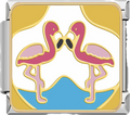 CHARM ANIMALES FLAMINGO