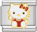 CHARM HELLO KITTY SENTADA