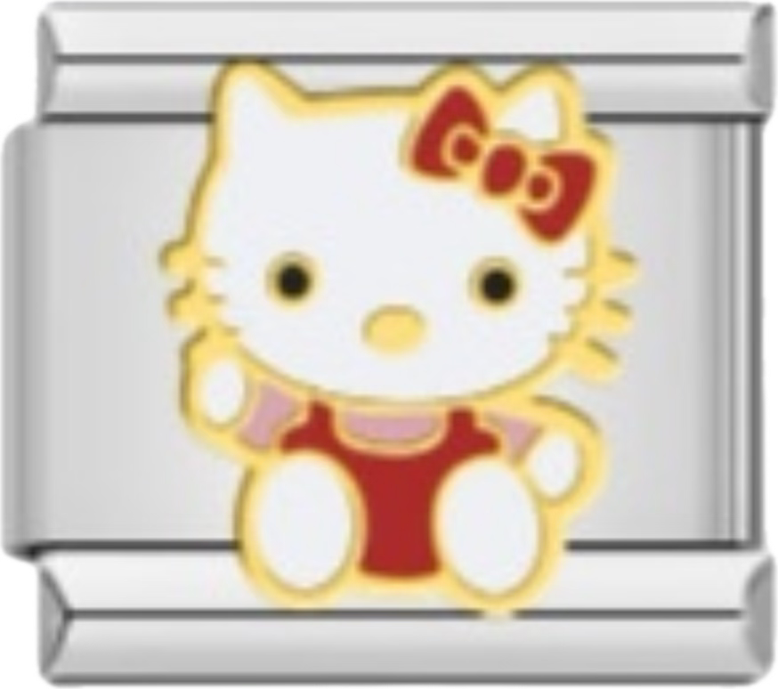 CHARM HELLO KITTY SENTADA