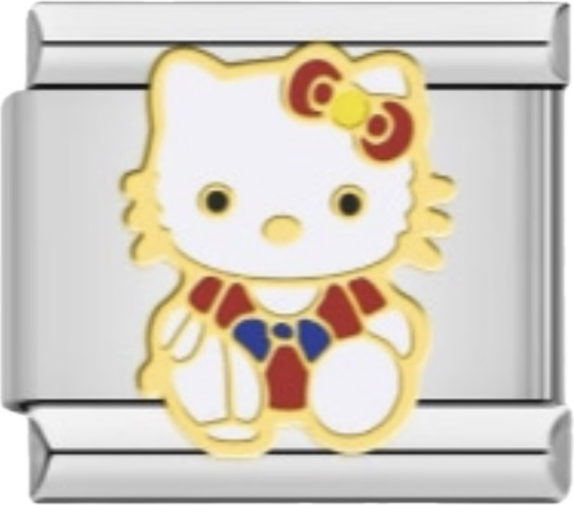 CHARM HELLO KITTY SENTADA