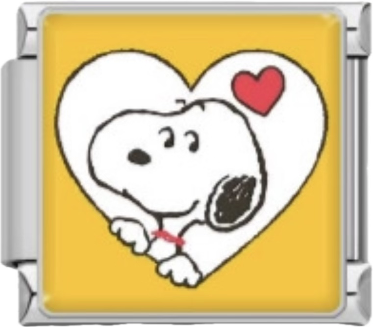 CHARM SNOOPY CORAZON