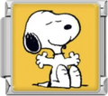 CHARM SNOOPY SENTADO