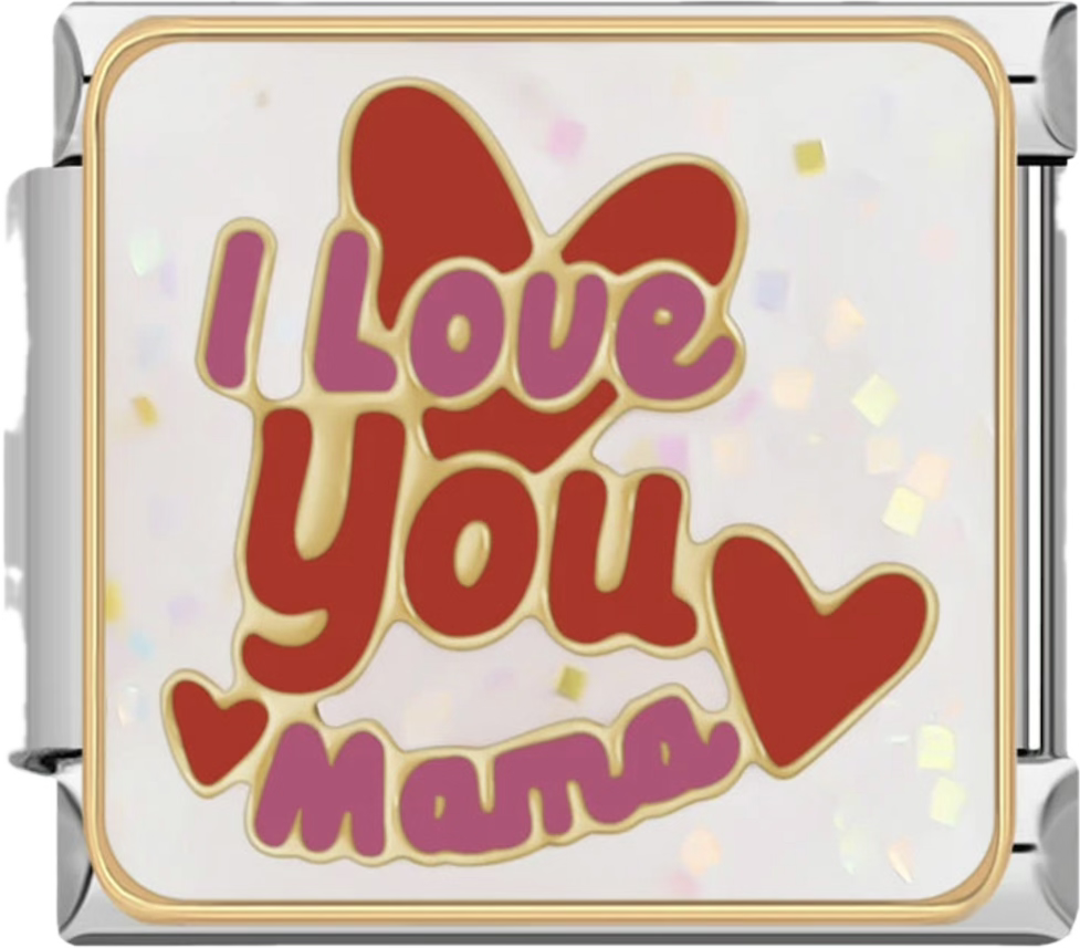 CHARM FRASE I LOVE YOU MAMA