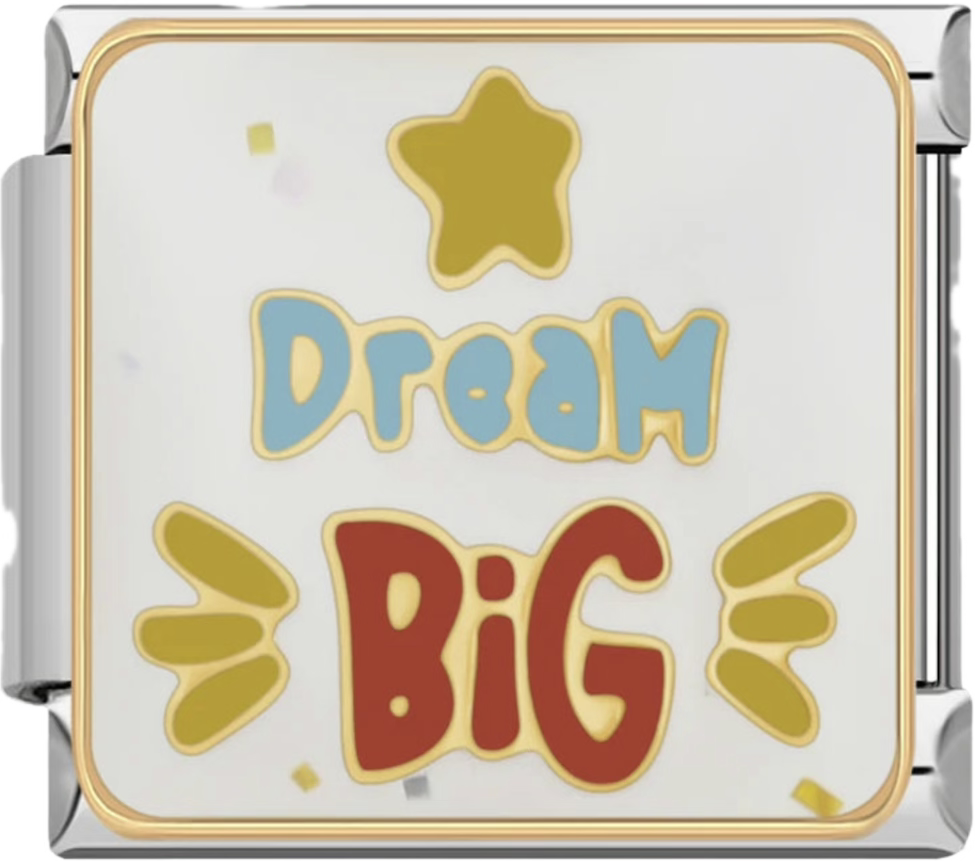 CHARM FRASE DREAM BIG