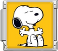 CHARM SNOOPY SENTADO