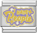 CHARM FRASE I HATE PEOPLE