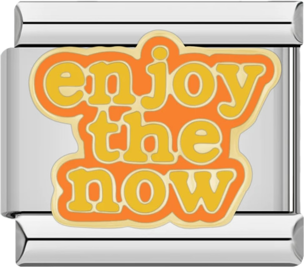 CHARM FRASE ENJOY THE NOW