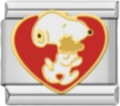 CHARM SNOOPY CORAZON