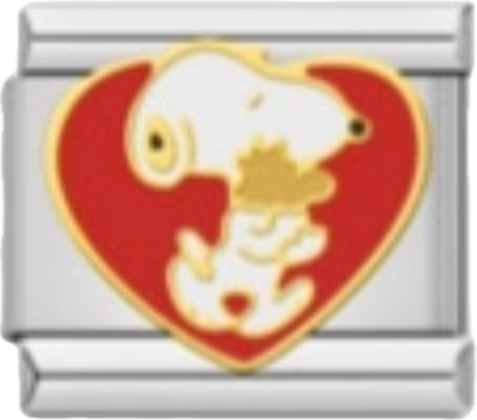 CHARM SNOOPY CORAZON