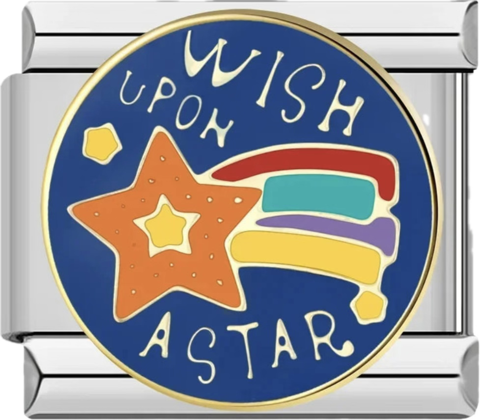 CHARM FRASE WISH UPON A STAR