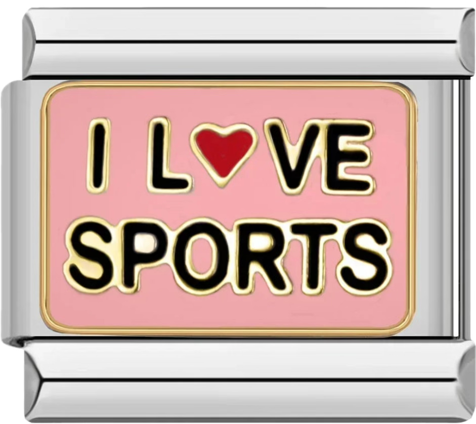 CHARM DEPORTE I LOVE SPORTS