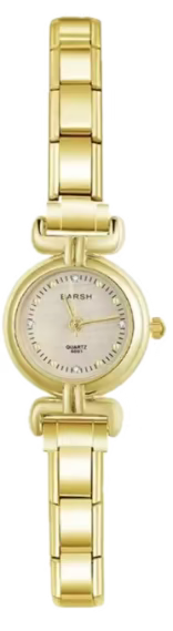 RELOJ DORADO CIRCULAR