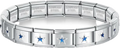 BRAZALETE PLATEADO ESTRELLAS
