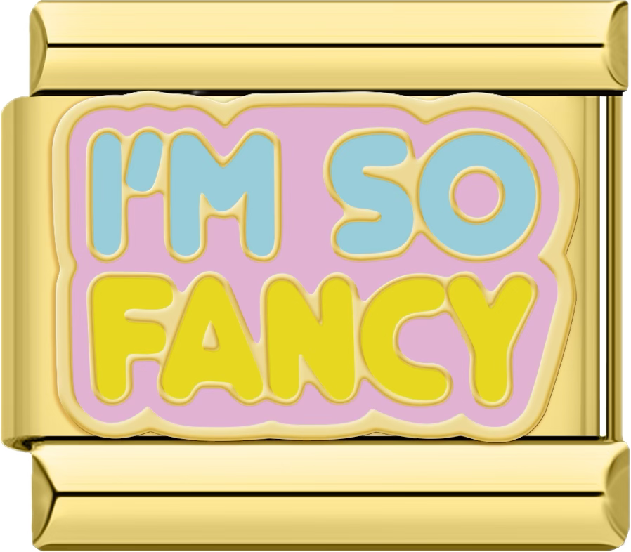 CHARM FRASE IM SO FANCY