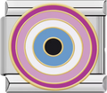 CHARM LUCKY OJO TURCO ROSA