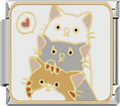 CHARM ANIMAL GATOS