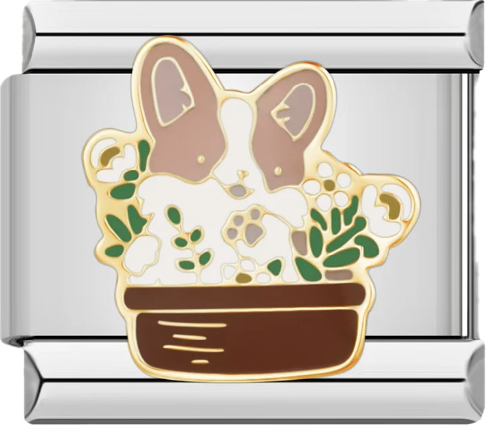 CHARM ANIMALES CORGI