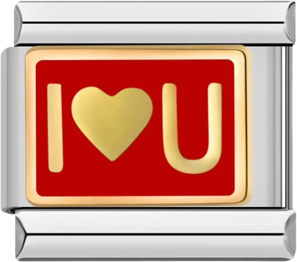 CHARM FRASE I LOVE U