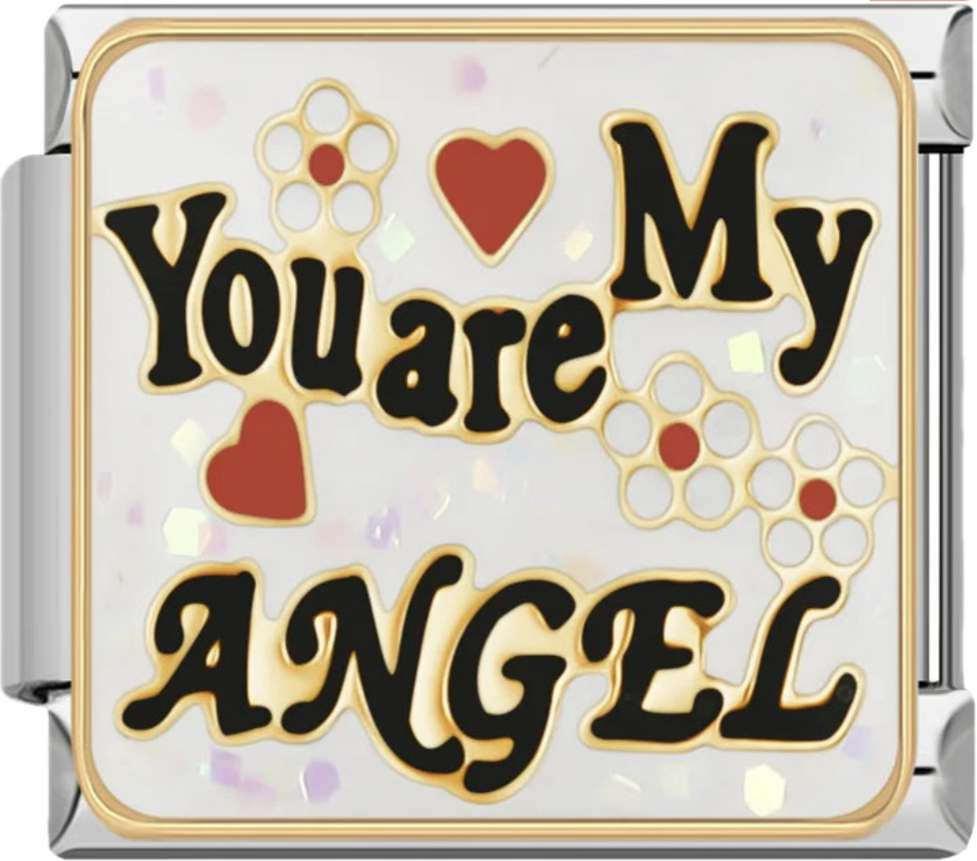 CHARM FRASE YOU ARE MY ANGEL