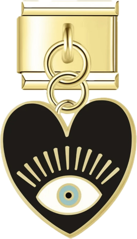 CHARM CORAZON  OJO TURCO