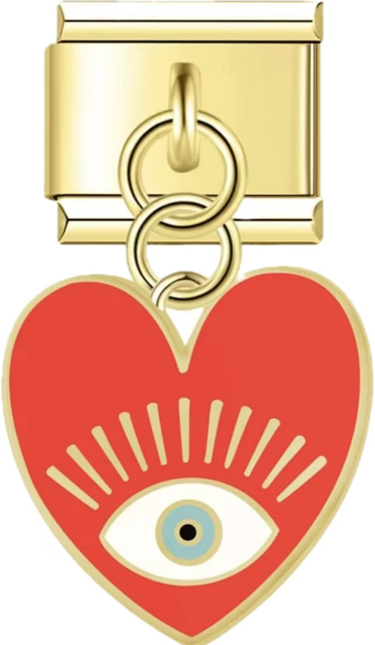 CHARM CORAZON  OJO TURCO