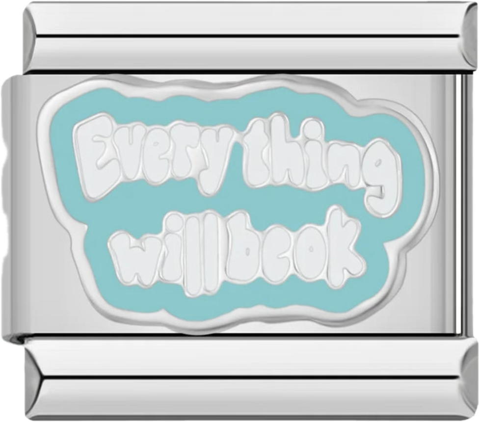 CHARM FRASE EVERYTHING WILL BE OK