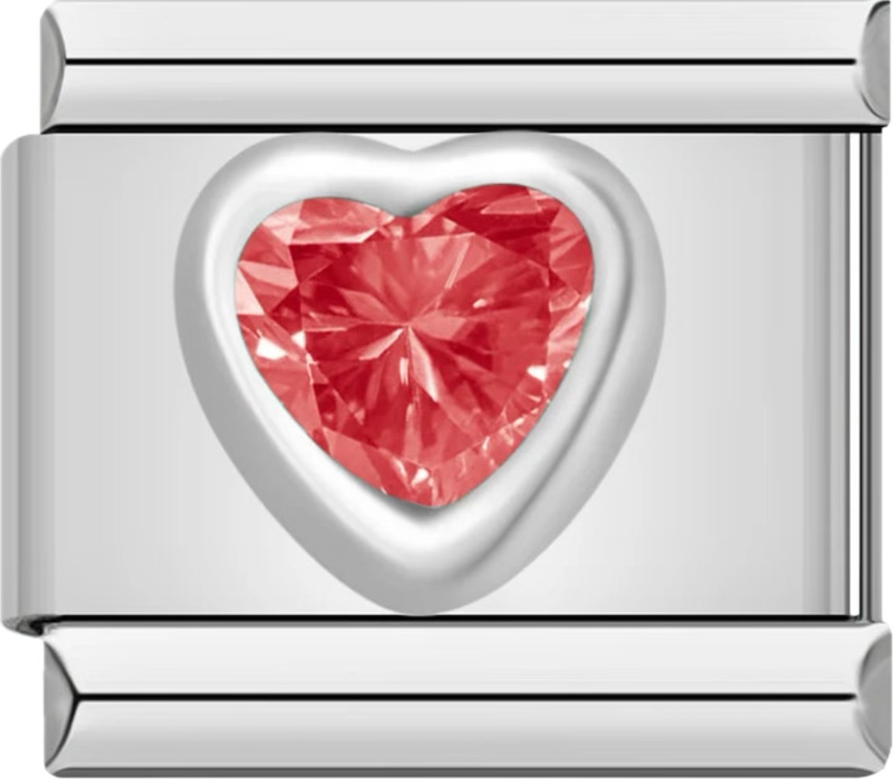 CHARM CORAZON ROJO