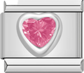 CHARM ROSADO PLATEADO