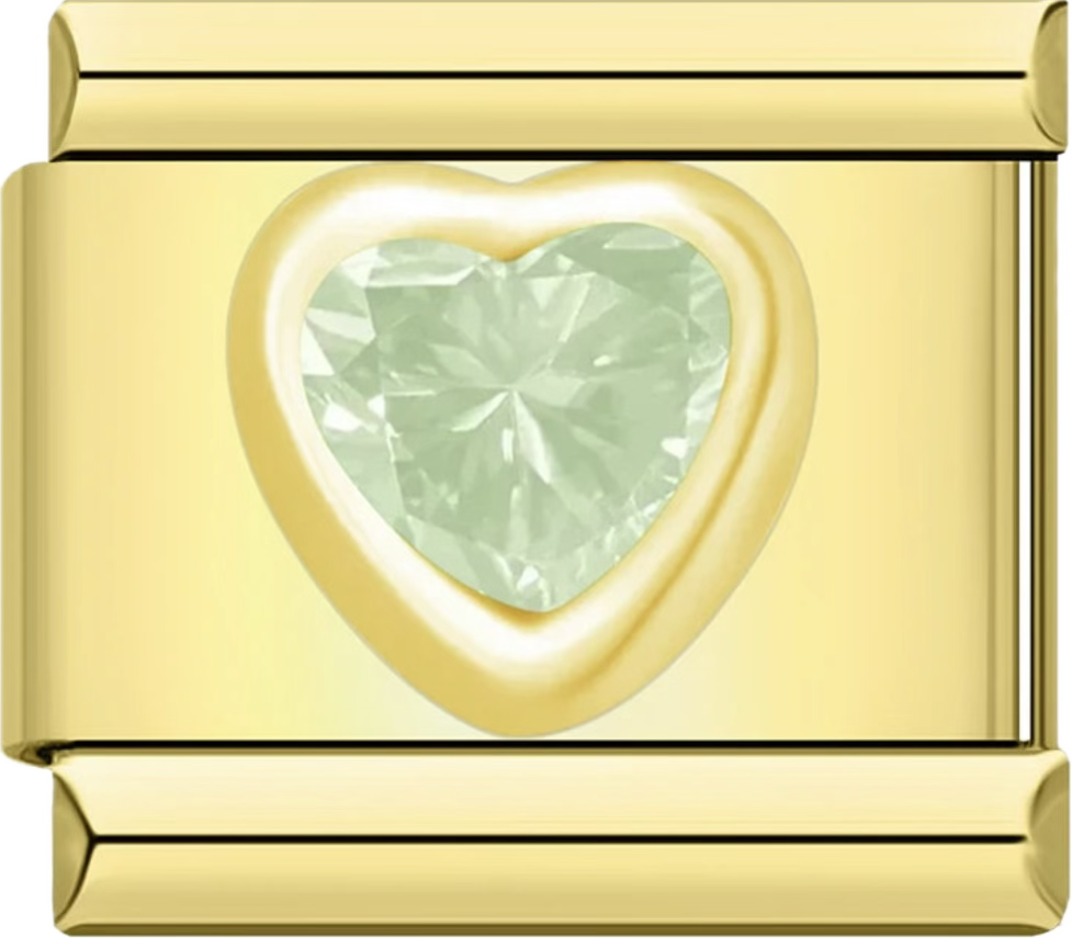 CHARM CORAZON VERDE