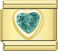 CHARM CORAZON VERDE