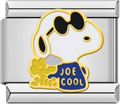 CHARM SNOOPY JOE COOL