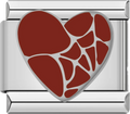 CHARM CORAZON ARAÑA