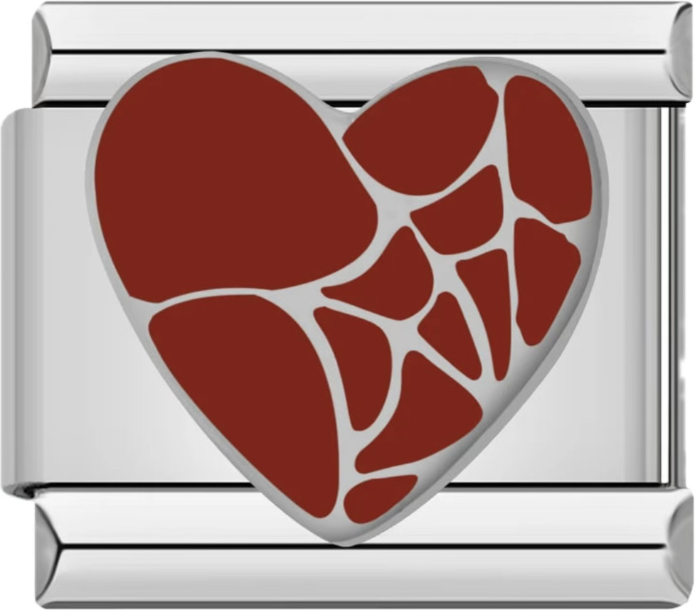 CHARM CORAZON ARAÑA