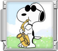 CHARM SNOOPY MÚSICO