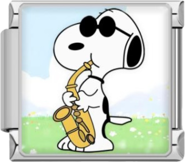 CHARM SNOOPY MÚSICO