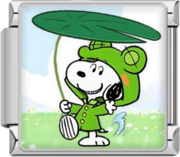 CHARM SNOOPY LLUVIA