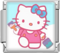 CHARM HELLO KITTY PINTANDO