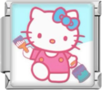 CHARM HELLO KITTY PINTANDO