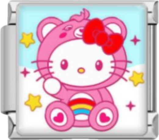 CHARM HELLO KITTY OSITO CARIÑOSITO