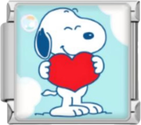 CHARM SNOOPY CORAZON