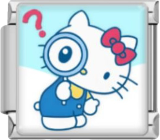 CHARM HELLO KITTY INVESTIGADORA