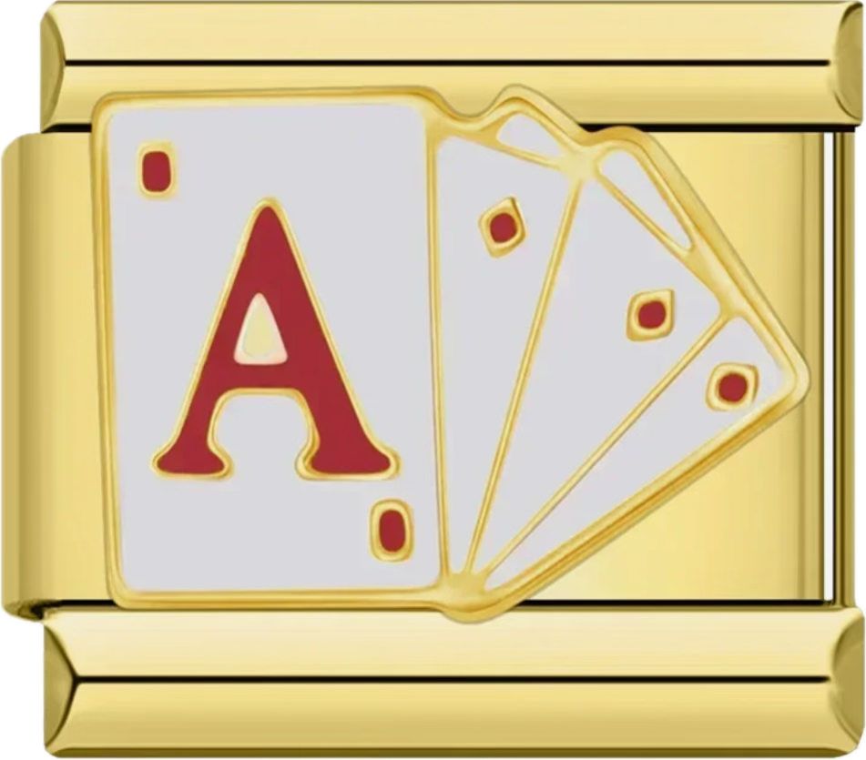 CHARM LUCKY CARTAS ACE