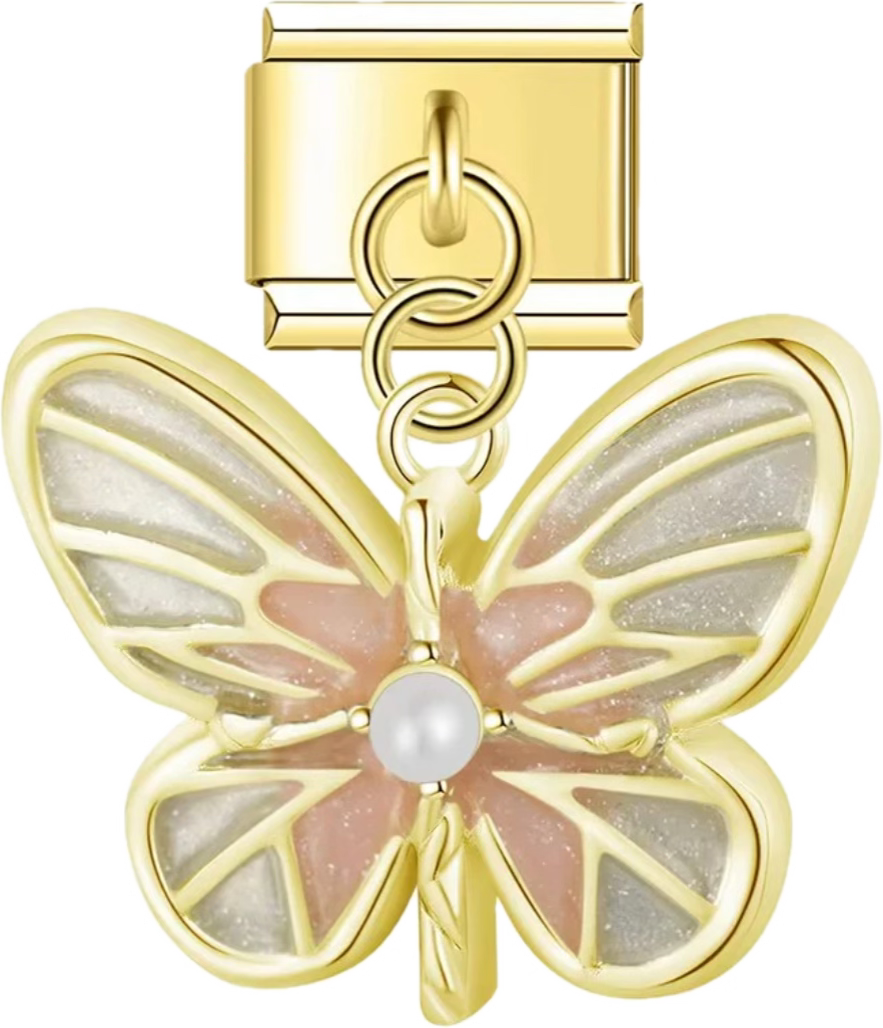 CHARM ANIMAL MARIPOSA COLGANTE